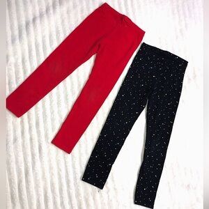 Cat & Jack EUC 2 Pair of Leggings size 5T